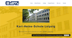 Desktop Screenshot of karl-heine-schule-leipzig.de